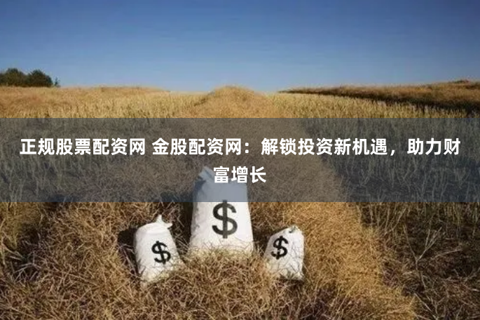 正规股票配资网 金股配资网：解锁投资新机遇，助力财富增长